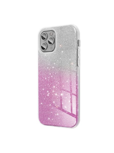 HUSA SHINING CASE SAMSUNG S22 PLUS CLEAR-PINK